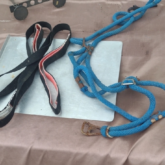 Equestrian & Tree stand Blue and Black Rope Accessories - Picture 1 of 3